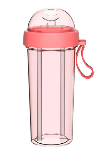 Double-Tube Water Bottle